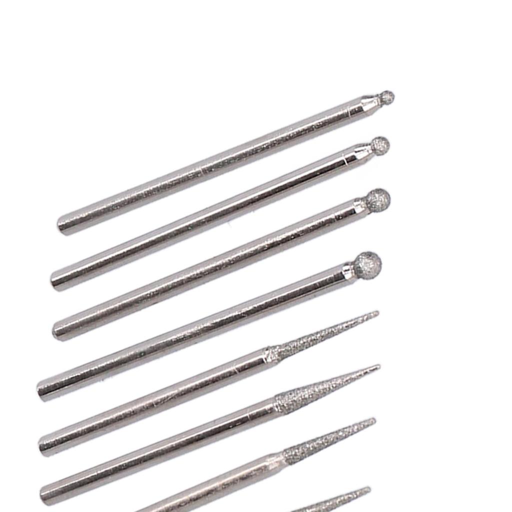 30Pcs Grinding Head Bit Emery Grinder Burr File Tool Set Kit for Polishing Carving