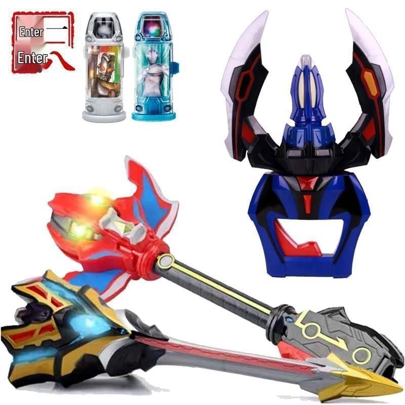 Geed Rising Holder Luminous Capsule Claw Transformation Device & Toy Glasses Set for Kids