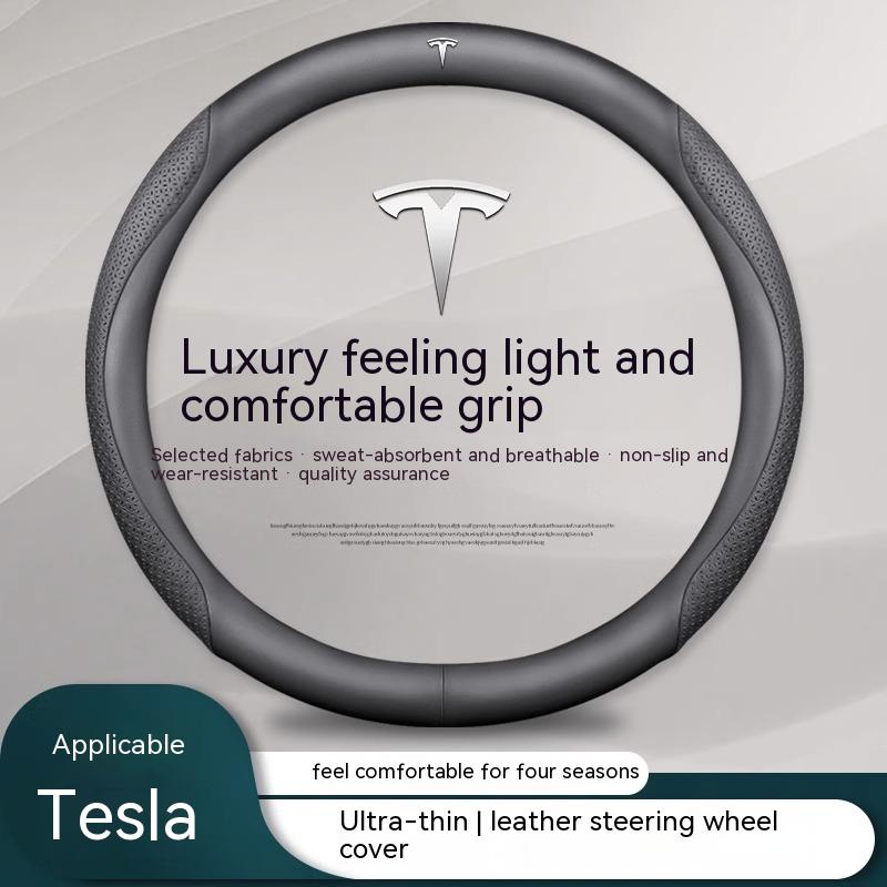Car Steering Wheel Cover For Tesla Model 3 Model S Model Y Model X Roadster 2019-2025 Auto interior Steering Wheel Accessories