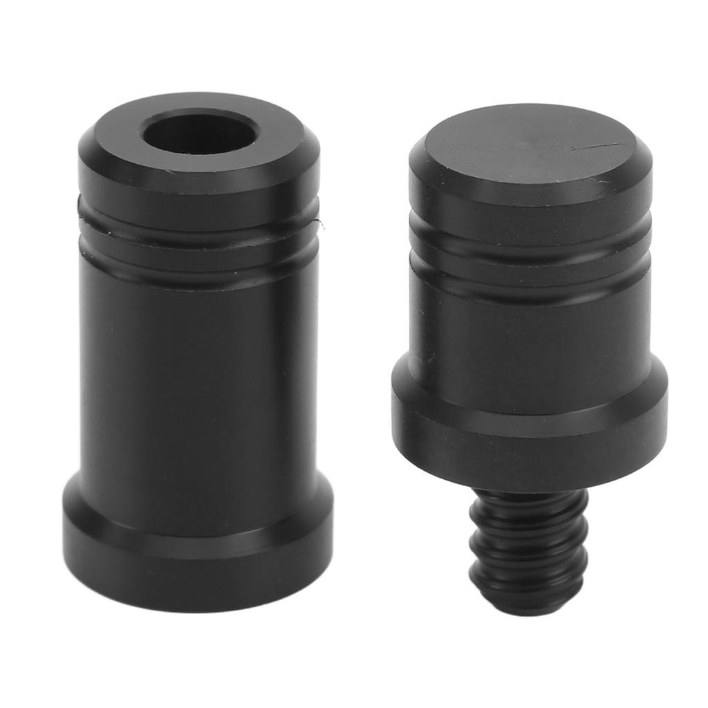 2PCS Billiard Cue Joint Protector Plastic Pool Cue Joint Stick Connector Guard End for MEZZ Black