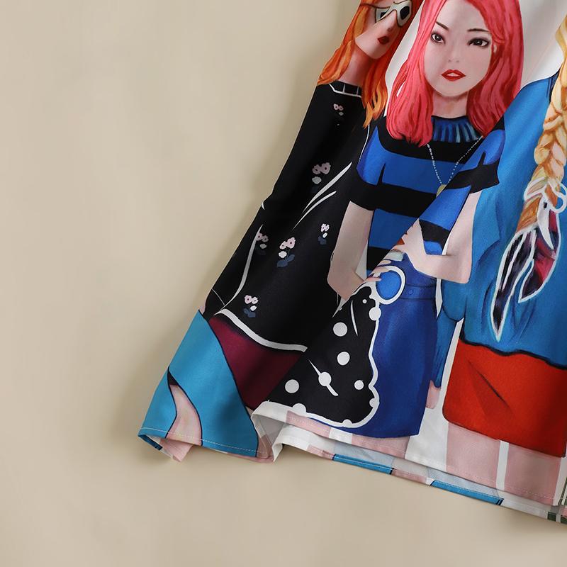 ZANZEA Vestido camisero informal de verano de manga corta con cuello vuelto para mujer