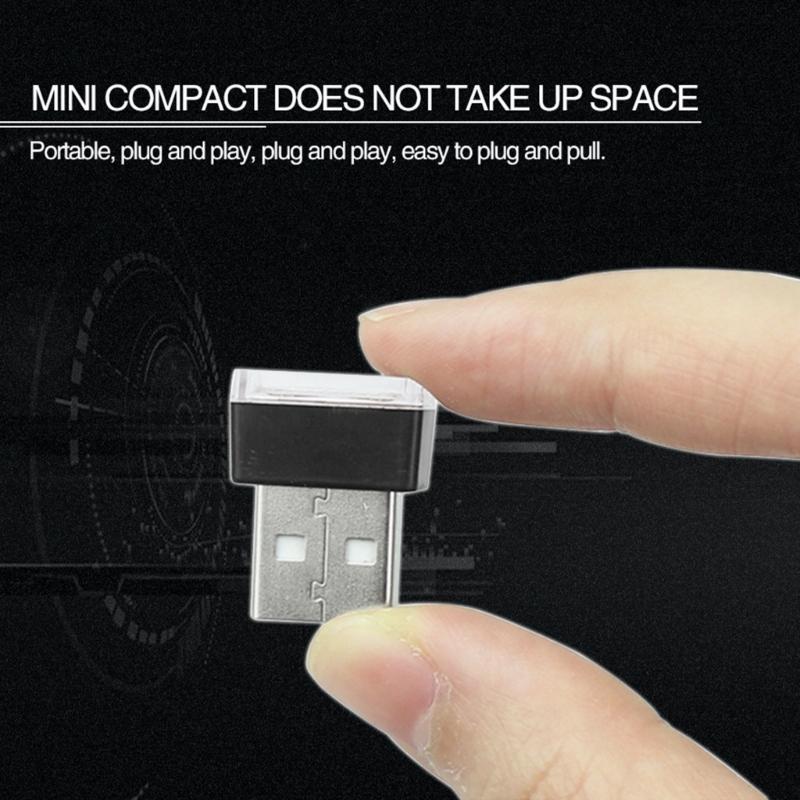 USB LED Car Interior Atmosphere Roof Star Night Light Lamp Projector Light Decor