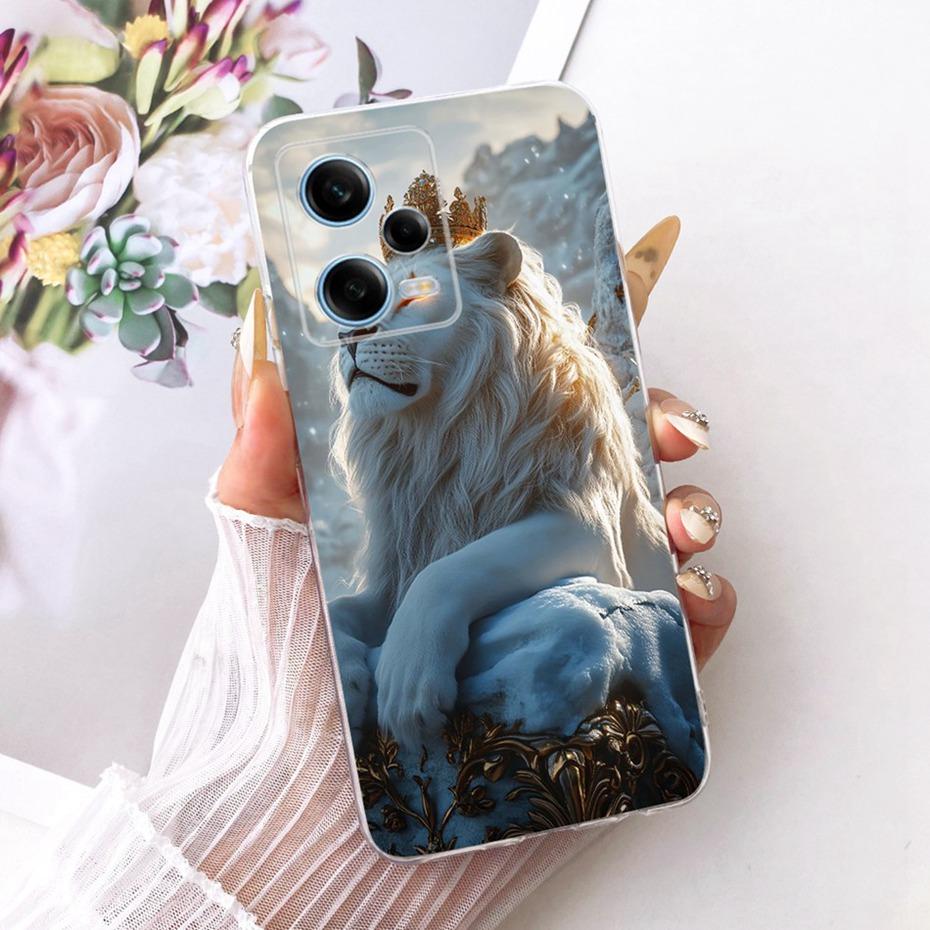 Fashion Cool Case For Xiaomi Redmi Note 12 Pro Soft Silicone TPU Back Cover For Redmi Note12 Pro 5G Phone Cases