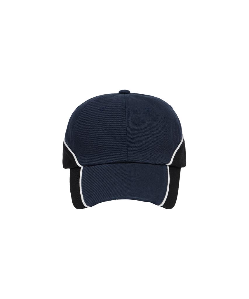 Șapcă din Bumbac cu Vizor, cu Benzi Reflectorizante de Blocare a Luminii, Model Loghideumatin Lm (Navy)