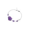 New Trendy Amethyst Beaded Bracelet - Hand-Woven, Elegant Korean Style Jewelry Gift