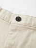 IKALOOK Slim Fit Spandex Elastic Waist Pants Cpt101