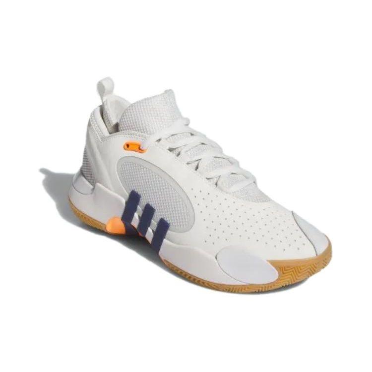 Adidas D.O.N. Issue #5 White Victory Blue Orange Men Sneakers Core-White Crystal-White IE7799