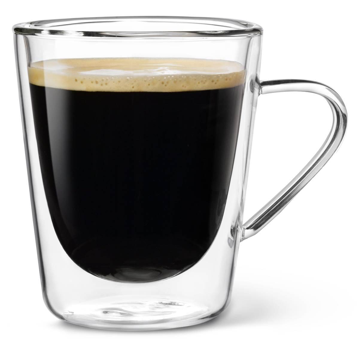 

Bormioli Luig Double-Walled Drink Design Coffee T-Mug 11212/01 China (Pack of 2) RBL9601