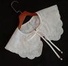 Womens Vintage Embroidered Faux Collar With Ribbon Decoration For Winter Fashion Accessory