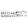 3D High Country Emblem Decal Car Fender Door Tailgate Badge Nameplate Sticker For 19-21 Silverado 1500 2500hd 3500 hd