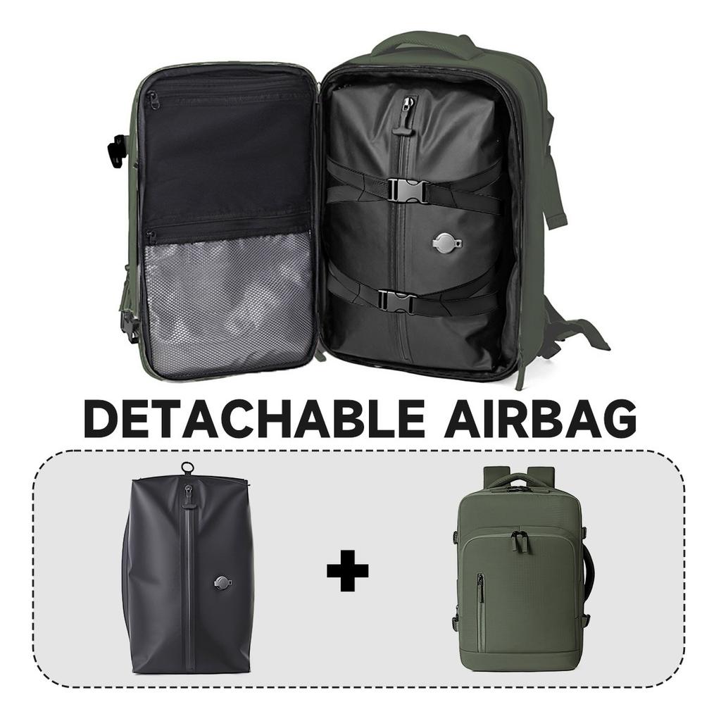 Schoolbag Backpack Women's Short Trip Bag Male College Student Expandable Commuter Business Laptop Backpack School Bag