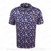 Herren Golf T-Shirt Kurzarm Sport Freizeit Poloshirt Outdoor Hohe Qualität Atmungsaktives Gewebe Sporttrikot Business Poloshirt