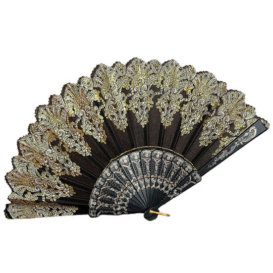 

Складной веер с подвесным кольцом. Гладкое открытие. Удобная ручка. Четкий узор. Складной веер из ткани в китайском стиле. Школьные принадлежности. A чёрный
