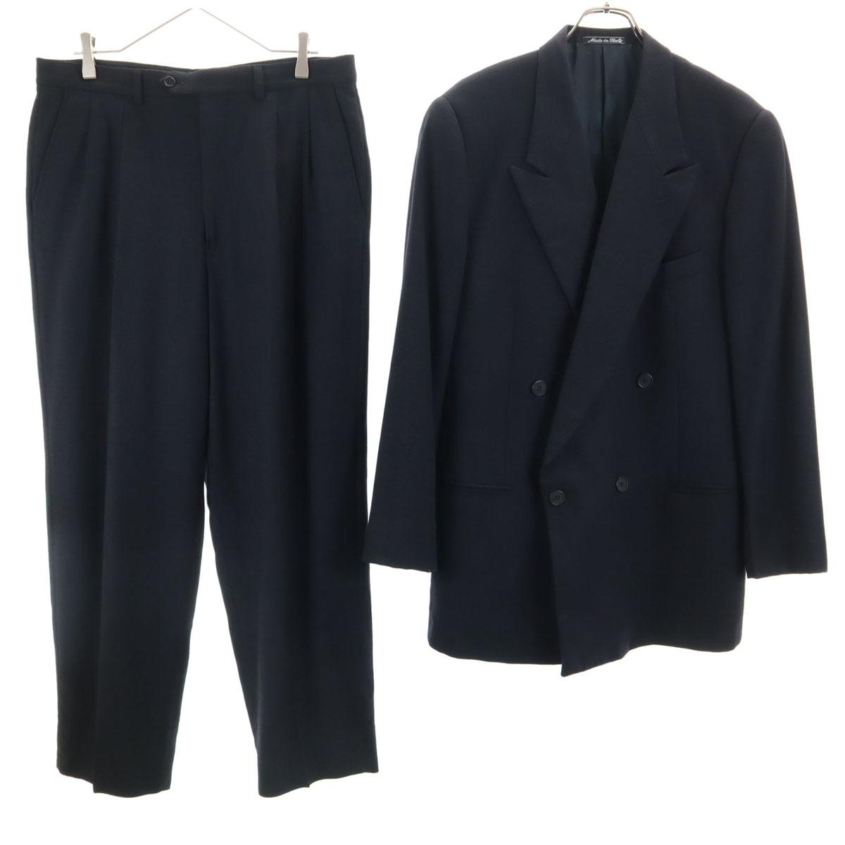 

GIORGIO ARMANI LE COLLEZIONI 90s Made in Italy Old suit Setup 41 Navy Men s Used