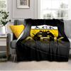 Coperta con Stemma Calcio Aek Adatta per Divani, Letti, Uffici e Campeggio - Regalo Perfetto per Halloween Natale