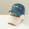 Three Little Cars Children's Baseball Cap Boys and Girls Embroidered Baseball Cap Spring and Autumn New Cartoon Children's Hat