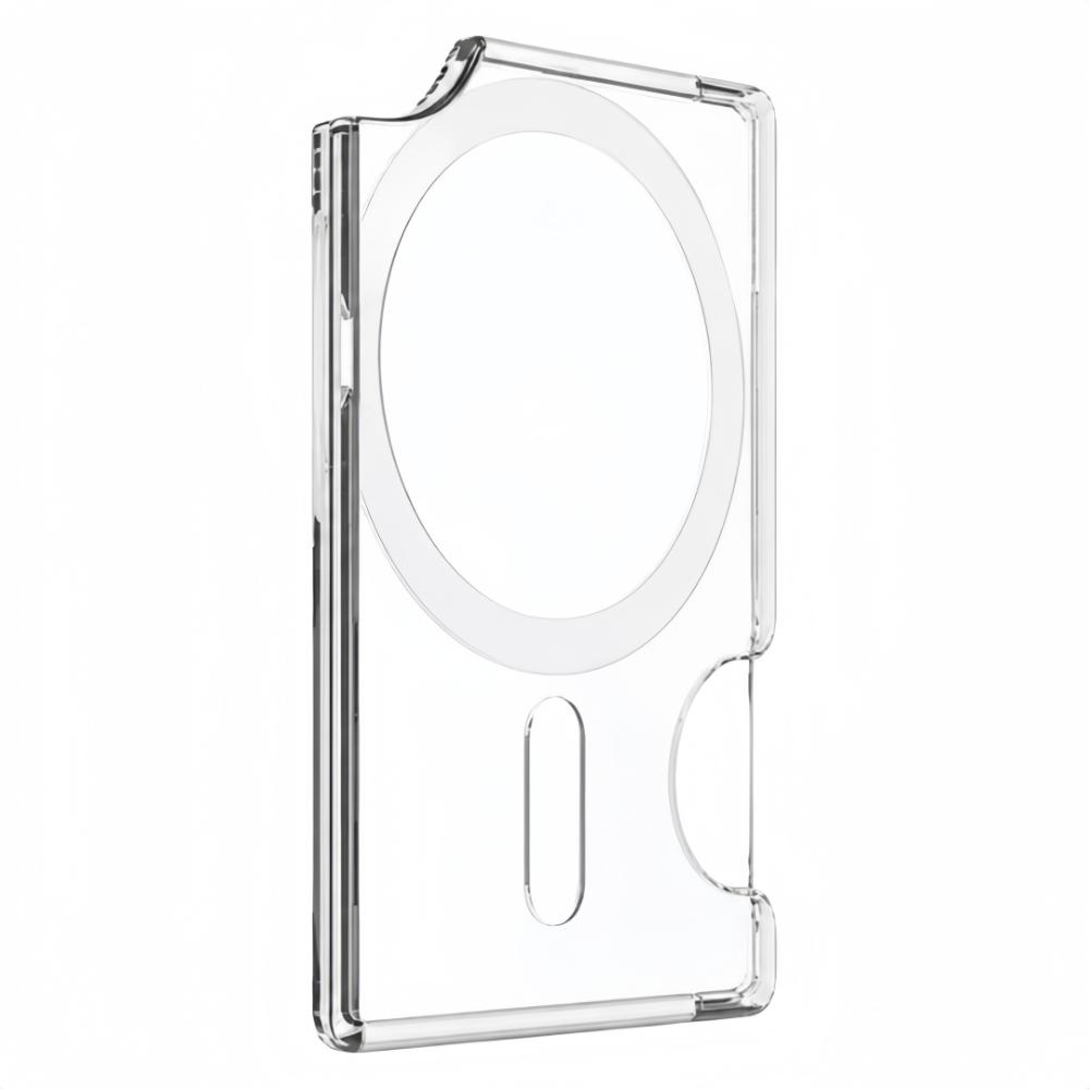 Shockproof For MagSafe Card Sleeve Transparent Wallet Phone Case for iPhone, Samsung