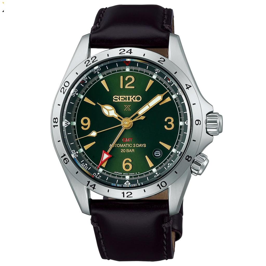 PROSPEX SEIKO Alpinist Mekanisk Automatisk GMT Core Shop Exklusiv Begränsad Distribution Modell Armbandsur Herr SBEJ005