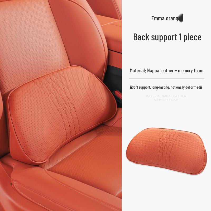 Xpeng P7/P5 Headrest Neck Pillow & Lumbar Support Cushion for Comfort in Car Interior