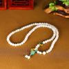 Xinjiang Tianshan Green Jade Women's Multi-Strand Prayer Beads Bracelet