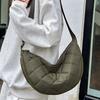 Crossbody Bag Diamond Grid Quilted Dumpling Bag Shoulder Bag Large Capacity