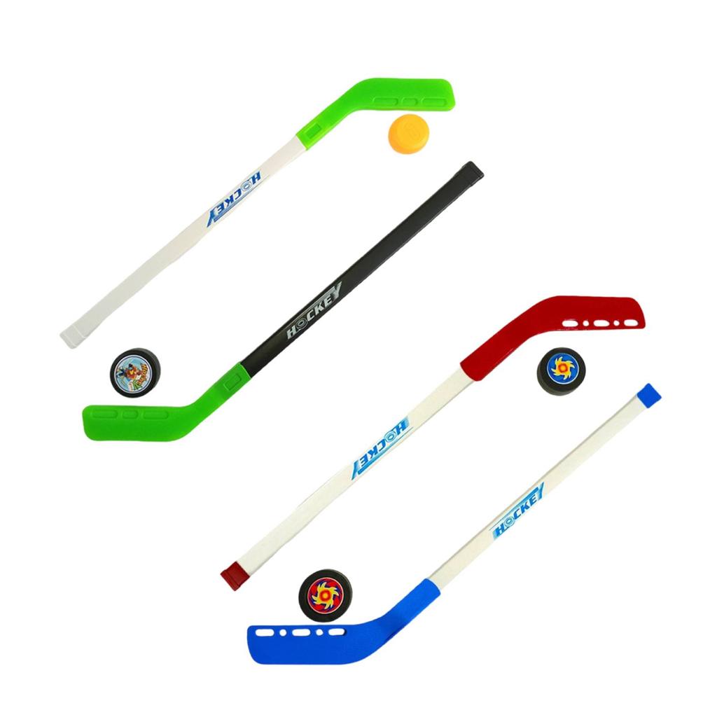 Ice Hockey Sticks A Set Children's Toy Pulley 72CM Plastic Hockey Stick For Kids Children Hockey Stick Youth Street Hockey
