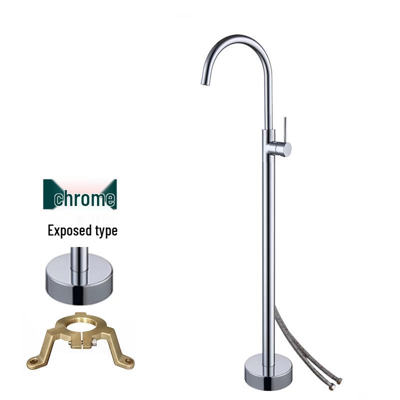 

TLXT Wall-Mounted Concealed Bathtub Faucet with Dual Outlets