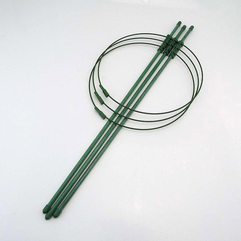 Uchwyt do roślin ogrodowych Stojak na pnącza Podpora do roślin w doniczkach Stal powlekana tworzywem Sztucznym Kratka dekoracyjna na warzywa