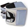 Pet Carrying Backpack Large Space Waterproof Breathable Portable Cat Carrier Bag with Handle for Puppy Blue