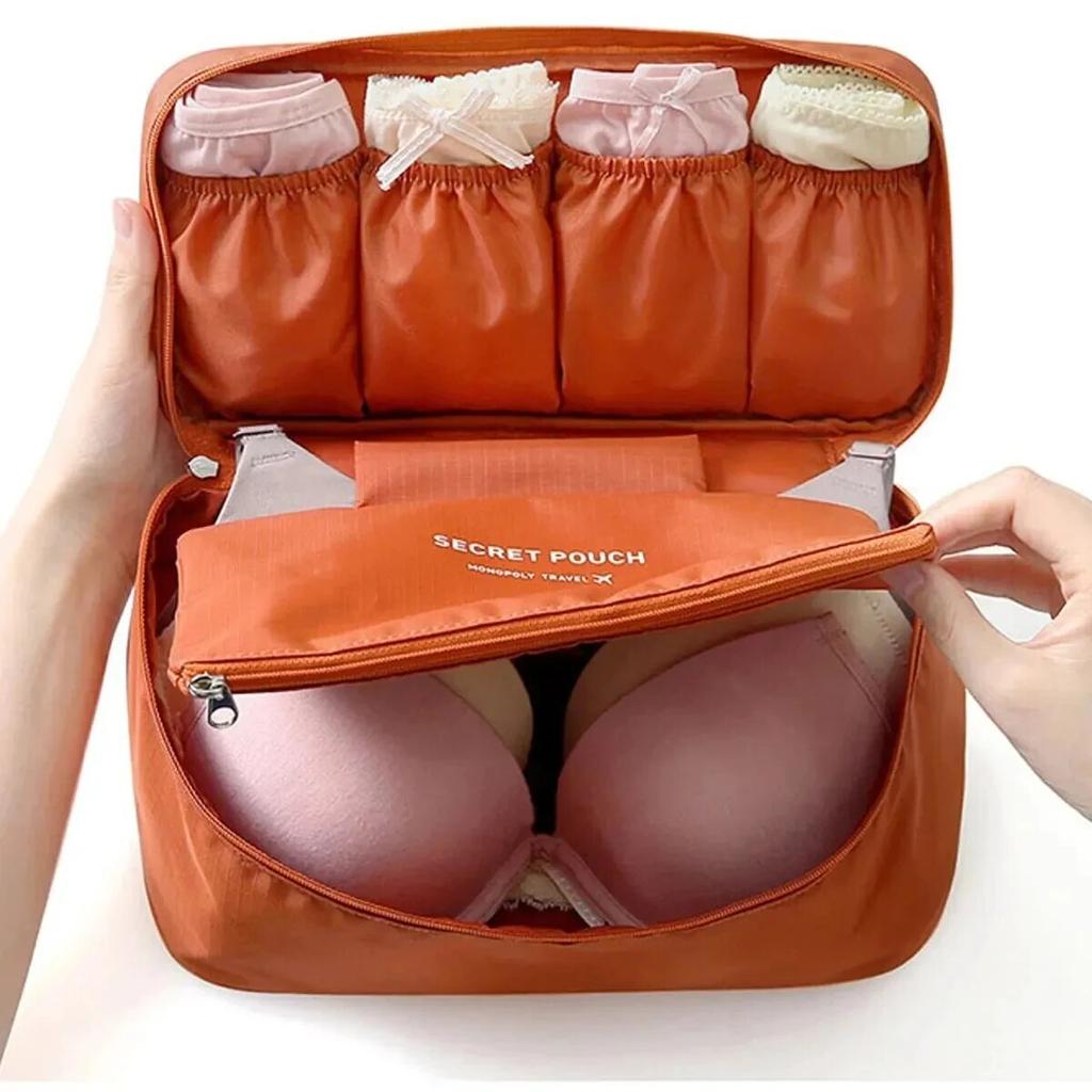 New Portable Travel Storage Bag Multi-function Bra Underwear Organizer Bags Toiletry Cosmetic Case for Outdoor Travel