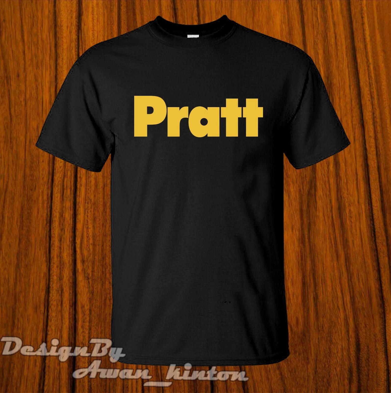 Men s and Women s T-shirts Tshirt Men Clothing Made In Usa Pratt INSTITUTE FUnny Logo Shirt Short Sleeve XXXL