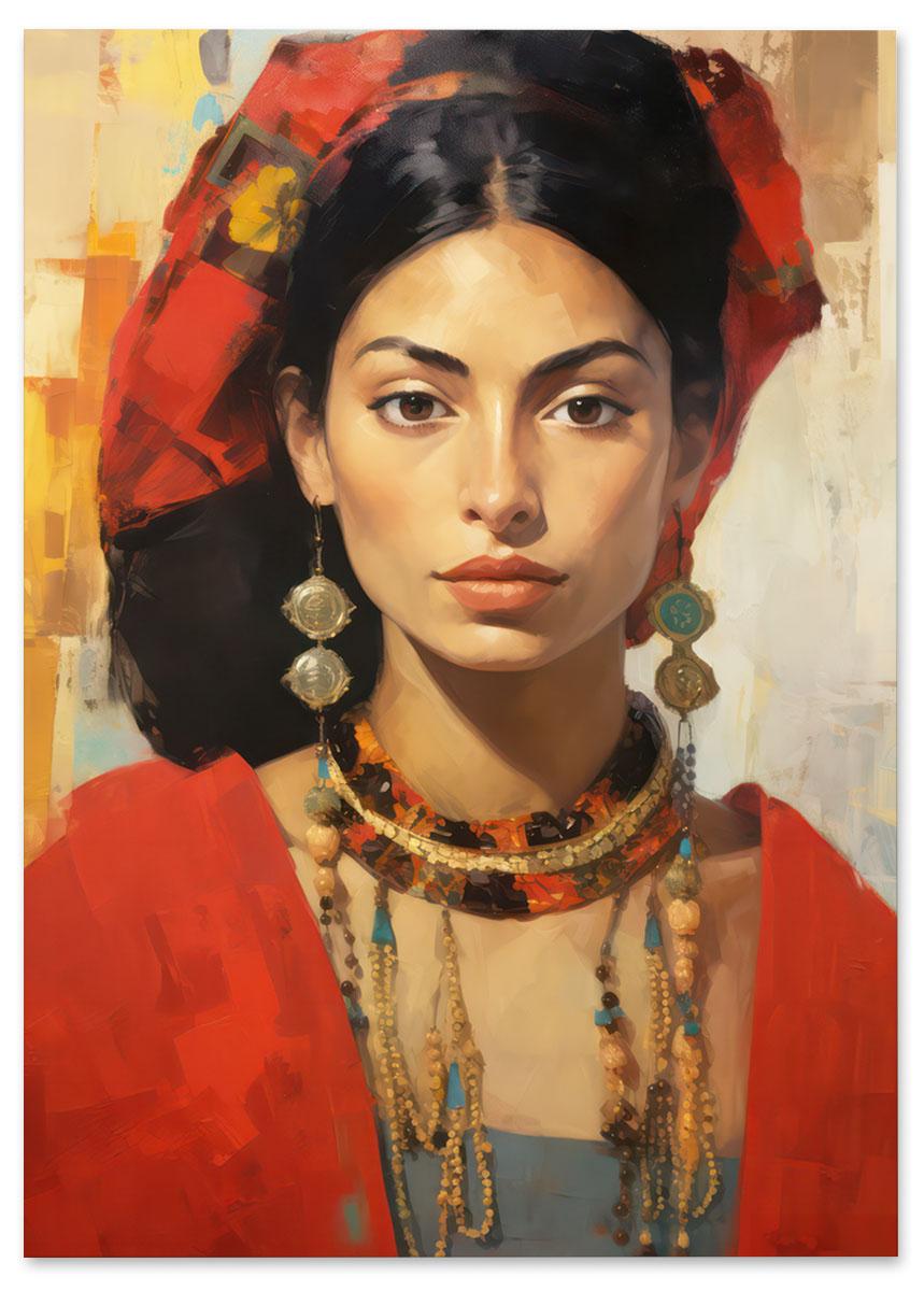 

Plakat portret kobiety 30x40 cm