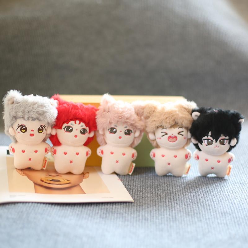 Adorable Plush Doll Keychain Soft Cotton Stuffed Toy Cute Hangable Accessory