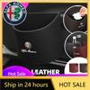 Car Stickers For Alfa Romeo Leather Car Logo Water Cup Organizer Holder Hanging Waterproof Trash Bin For Alfa Romeo Giulietta 94