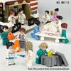 M8260 Doctor Benevolent Doctor Doll Children Assemble Small Particle Building Block Toys, Suitable for Children