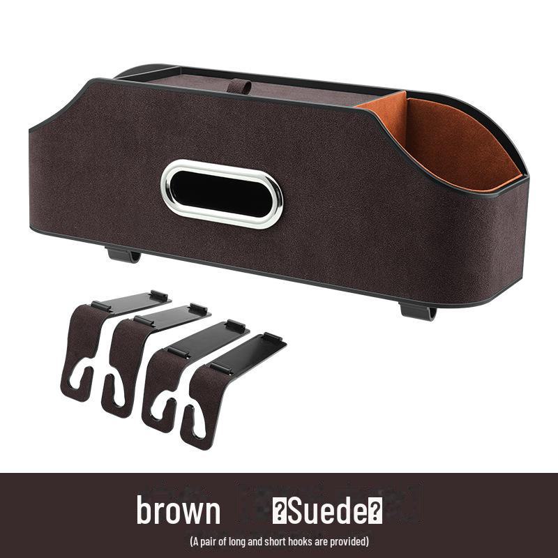 Universal Car Seat Back Multi-Function Storage & Tissue Hanging Bag