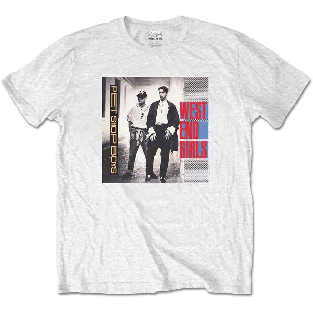 

Pet Shop Boys West End Girls Белая Новая Унисекс Футболка XXL