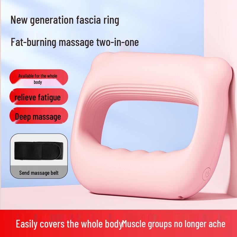 High-Frequency Electric Fascial Massager Ring for Muscle Relaxation and Fat Burning