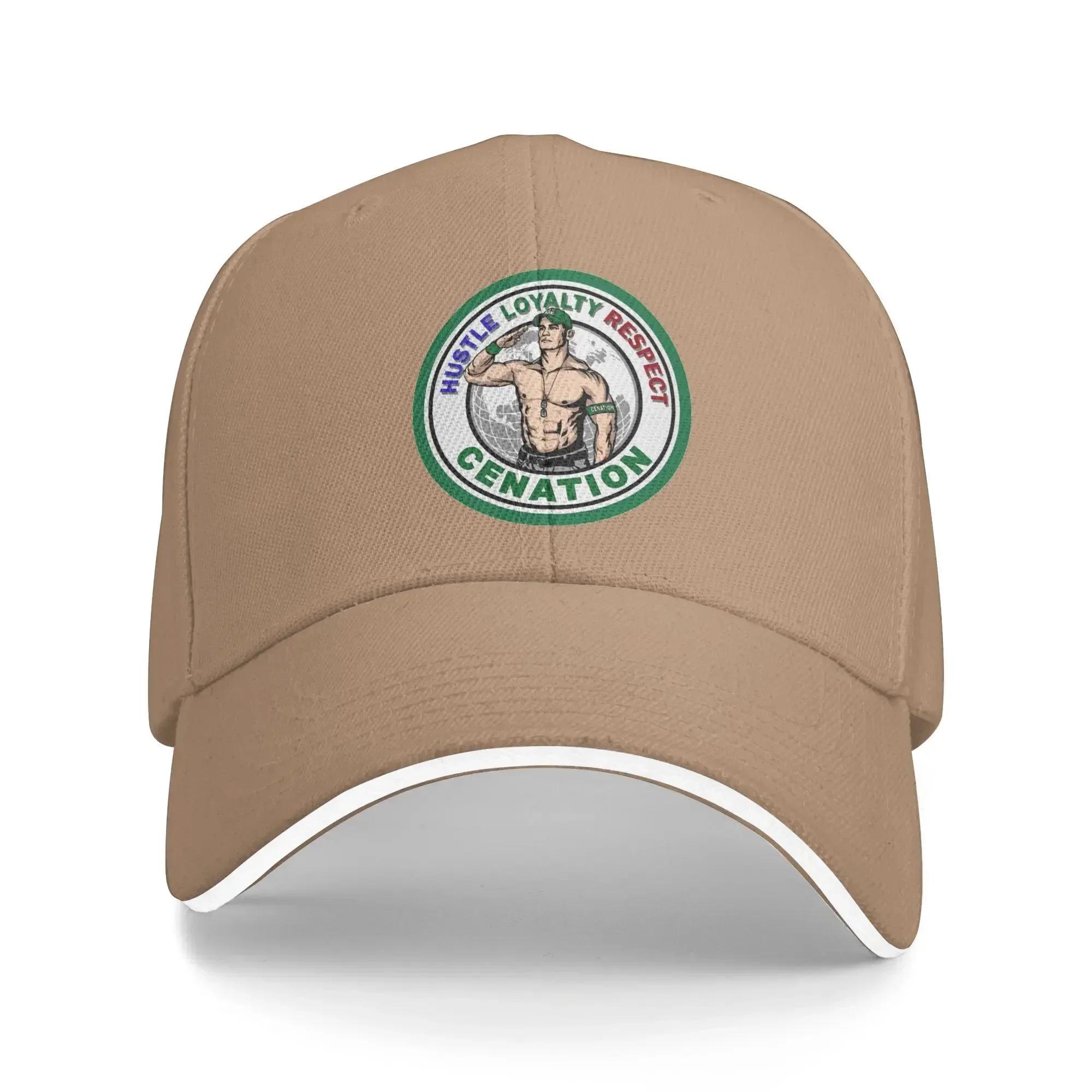 

John Cena Baseball Caps Retro Farewell Tour Wrestling Sandwich Cap Unisex Style Breathable Caps Hat Outdoor One Size