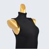 Spring and Autumn Winter Turtleneck Sleeveless Slim Fit Knit Sweater Stretch Sunken Stripe Sheath Dress Solid Inner Wear Women Clothes