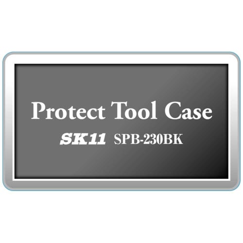 SK11 (SK11) Protect Tool Case External Dimensions Width 230 x Depth 192 x Height 111mm SPB-230BK