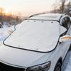 Car Windshield Cover For Ice And Snow Magnetic 3 Layers Windproof Auto Accessories Car Snow Cover For Escape Cold Ice Frost Rain