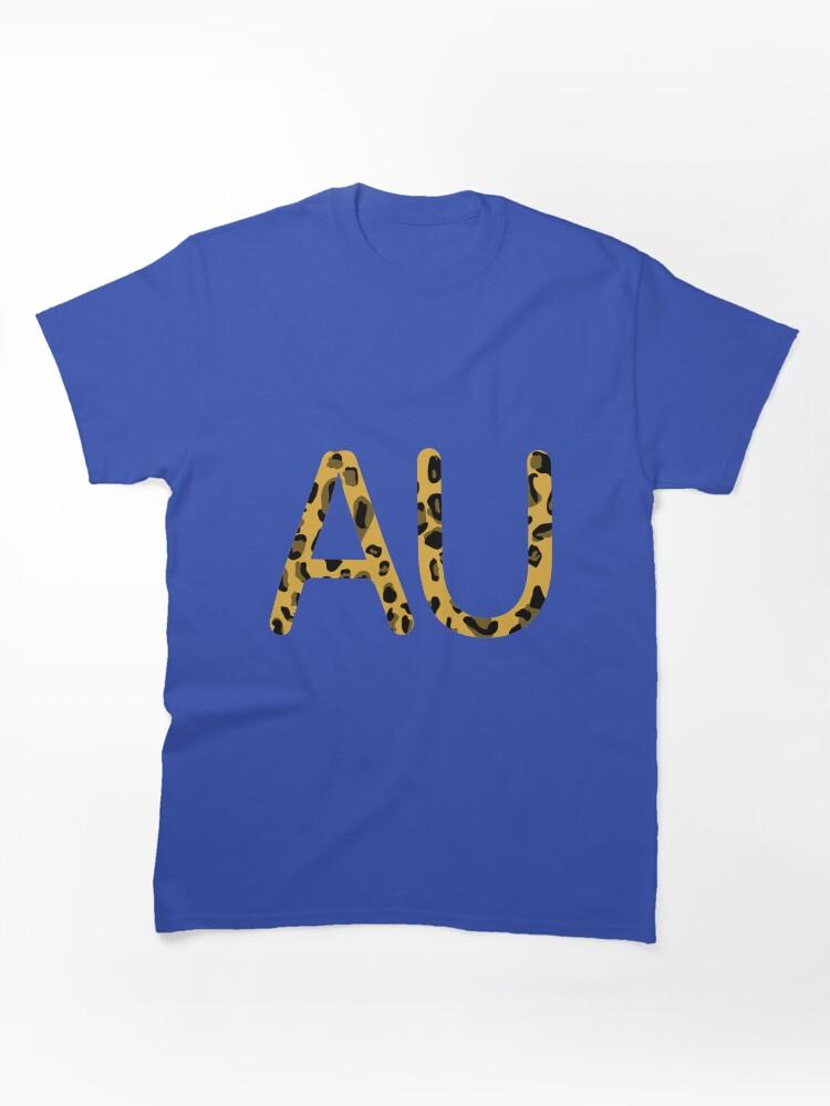 Auburn University AU Cheetah Print Classic Unisex T-Shirt