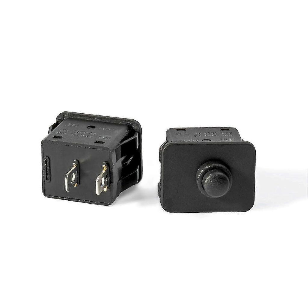 2 Pcs 12volt 6volt 2Pin Plunger Type Power Wheel Foot Pedal Switch Accelerator Gas Pedal for Kids Ride On Car, Kids Electric Cars Replacement Ride