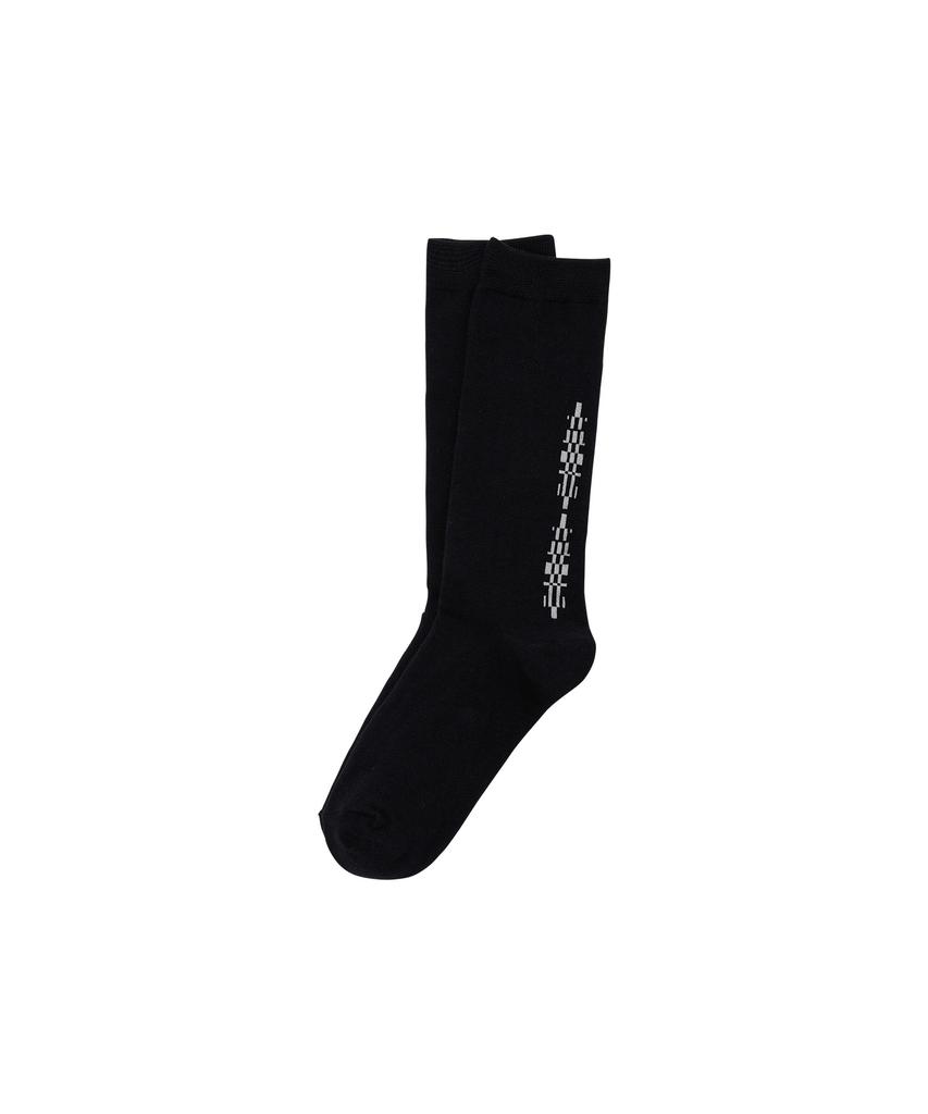 WELLBEING EXPRESS (Ss) Tattoo Cotton Socks Black