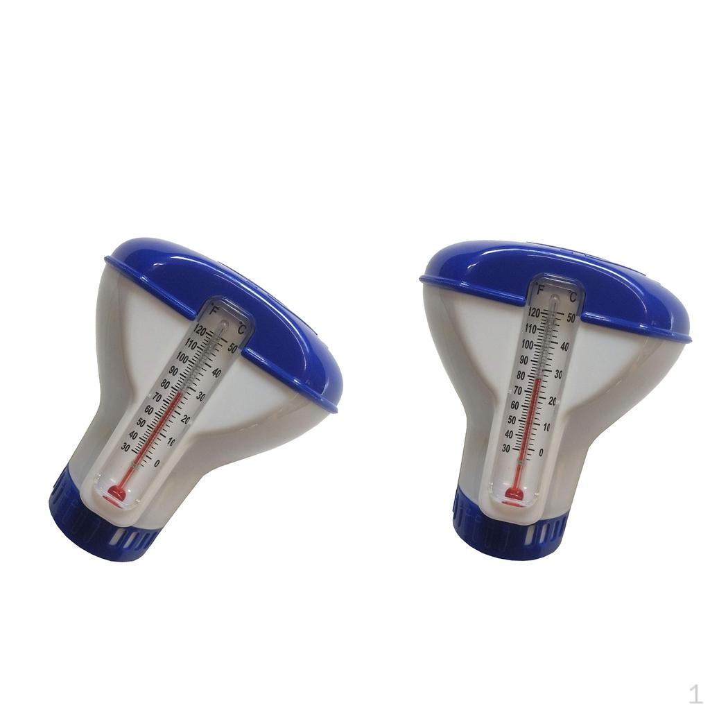 

2x Pool Floating Dispenser Durable Holder with Tool