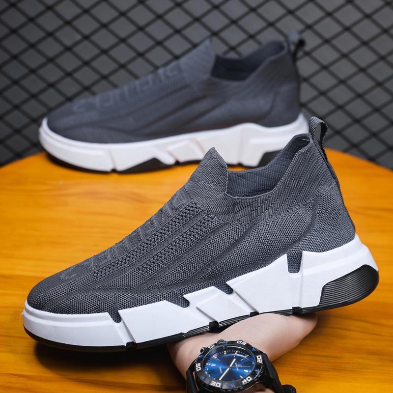 

Мода Мода Мужские Кроссовки Сетка Дышащие Черные Беговые Теннисные Туфли Удобные Уличные Спортивные Лоферы Мужская Повседневная Обувь Большой Размер 45 39 серый