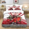2/3pcs bedding set Digital Print Comfortable Duvet Cover for Home Bedroom Decoration, 1 Duvet Cover and 2pillowcase with Zippers