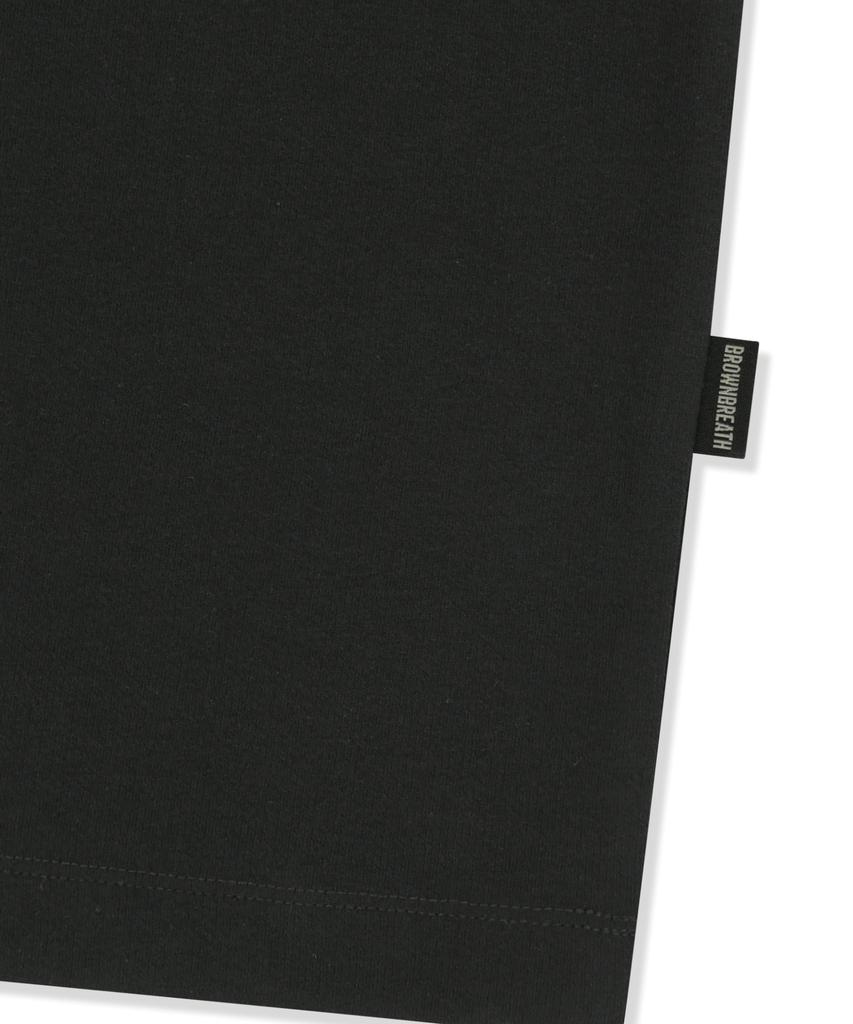 BROWNBREATH Bb Surfing Mess Tag Tee - Black