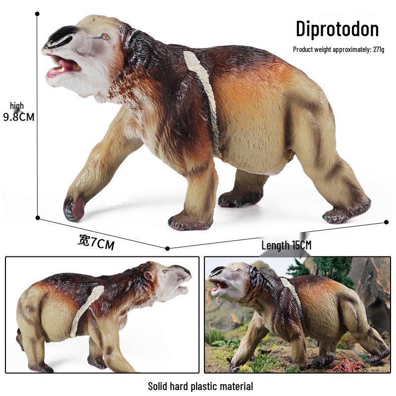 Cognitive Learning Toy: Pleistocene Cave Bear Model for Children
